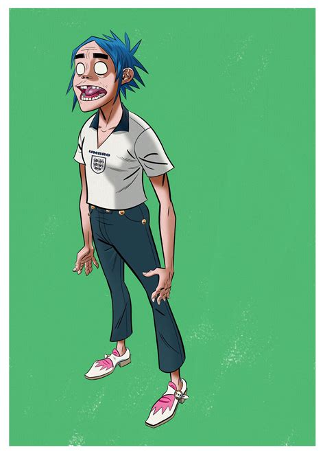 2d gorillaz|2d gorillaz full body.